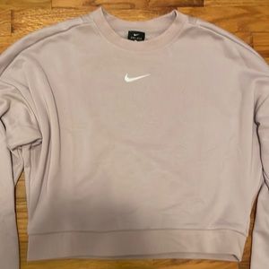 Nike long sleeve sweatshirt with open back